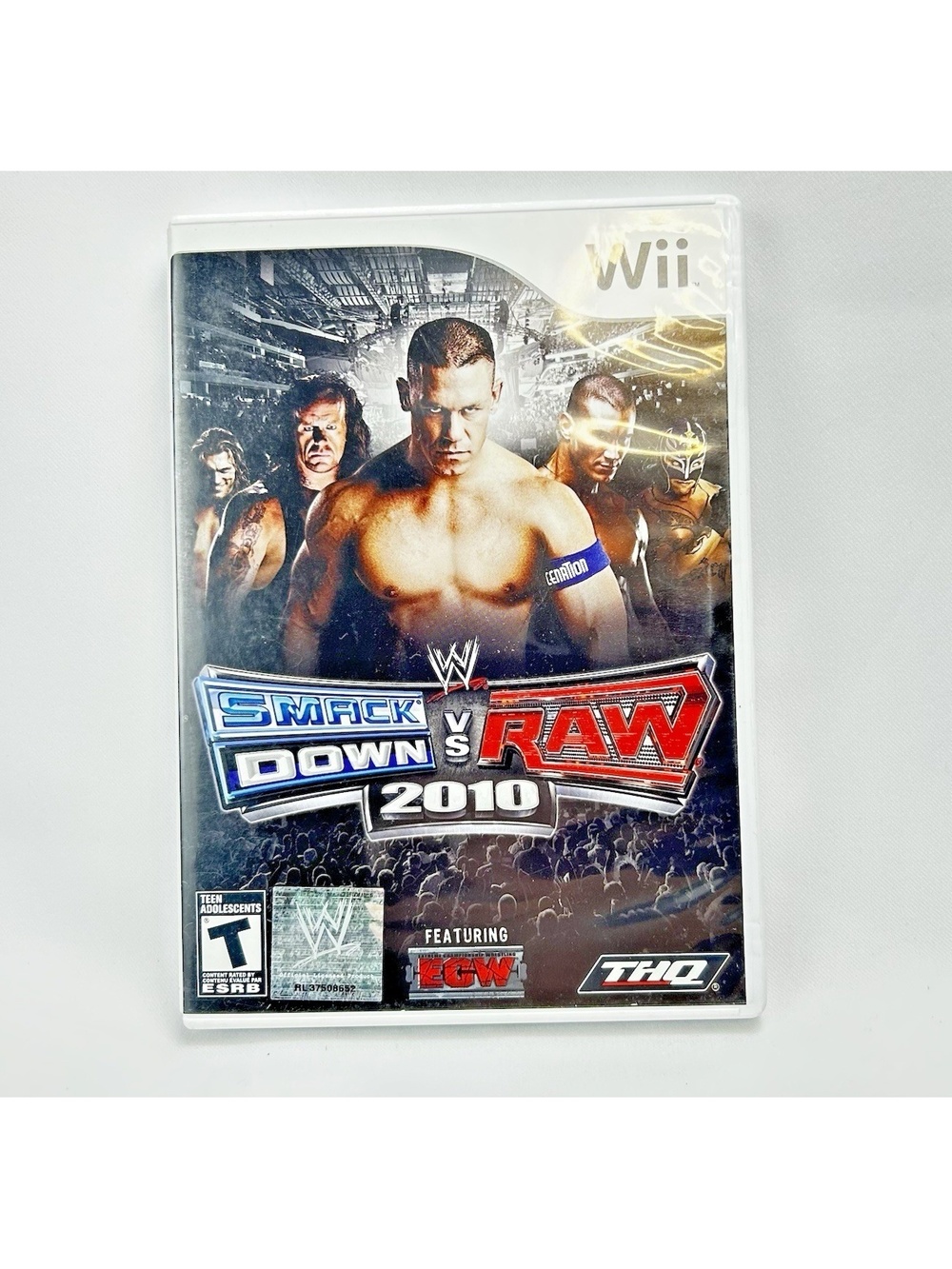 WWE SmackDown vs. Raw 2010 Featuring ECW Nintendo Wii 2009 Tested